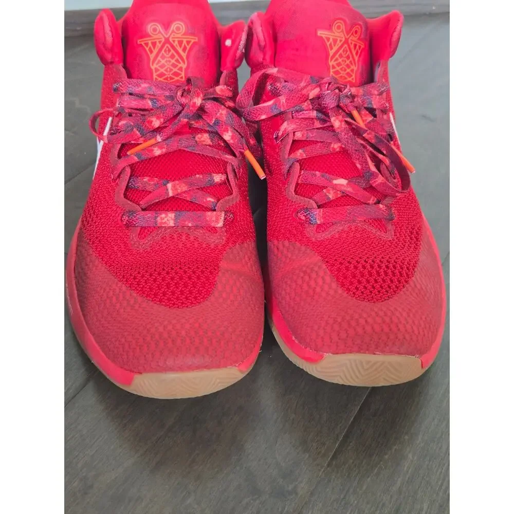 Nike Zoom HyperRev Net Collectors Basketball Shoes Rare Red Gum Sole Size 7.5